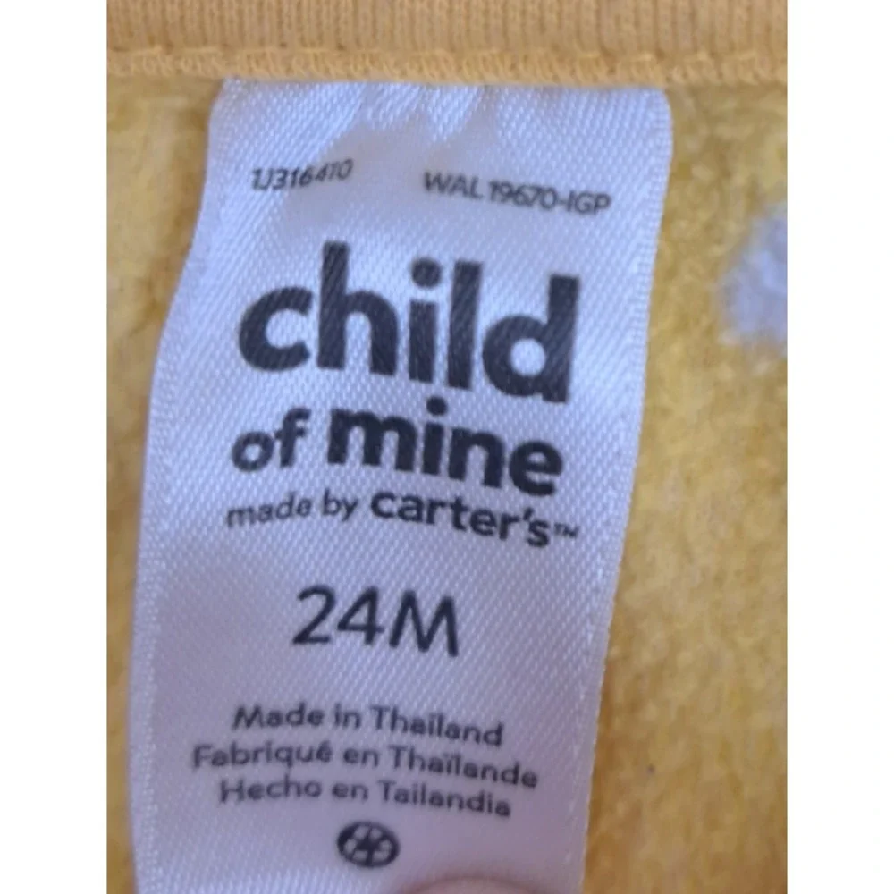 Child Of Mine By Carters Baby Girl 24 mos Llama‎ Hearts Full Zip Hoodie